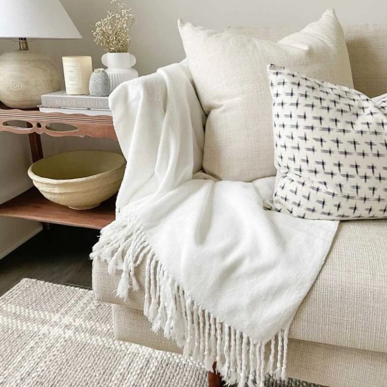 Cozy Earth bamboo throw blanket